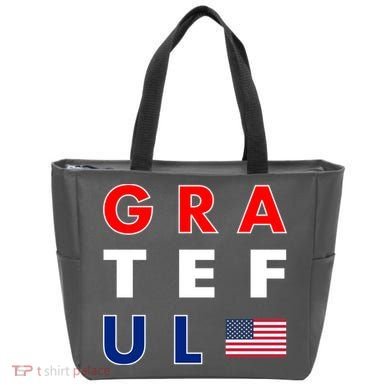 Grateful for America Tote Bag