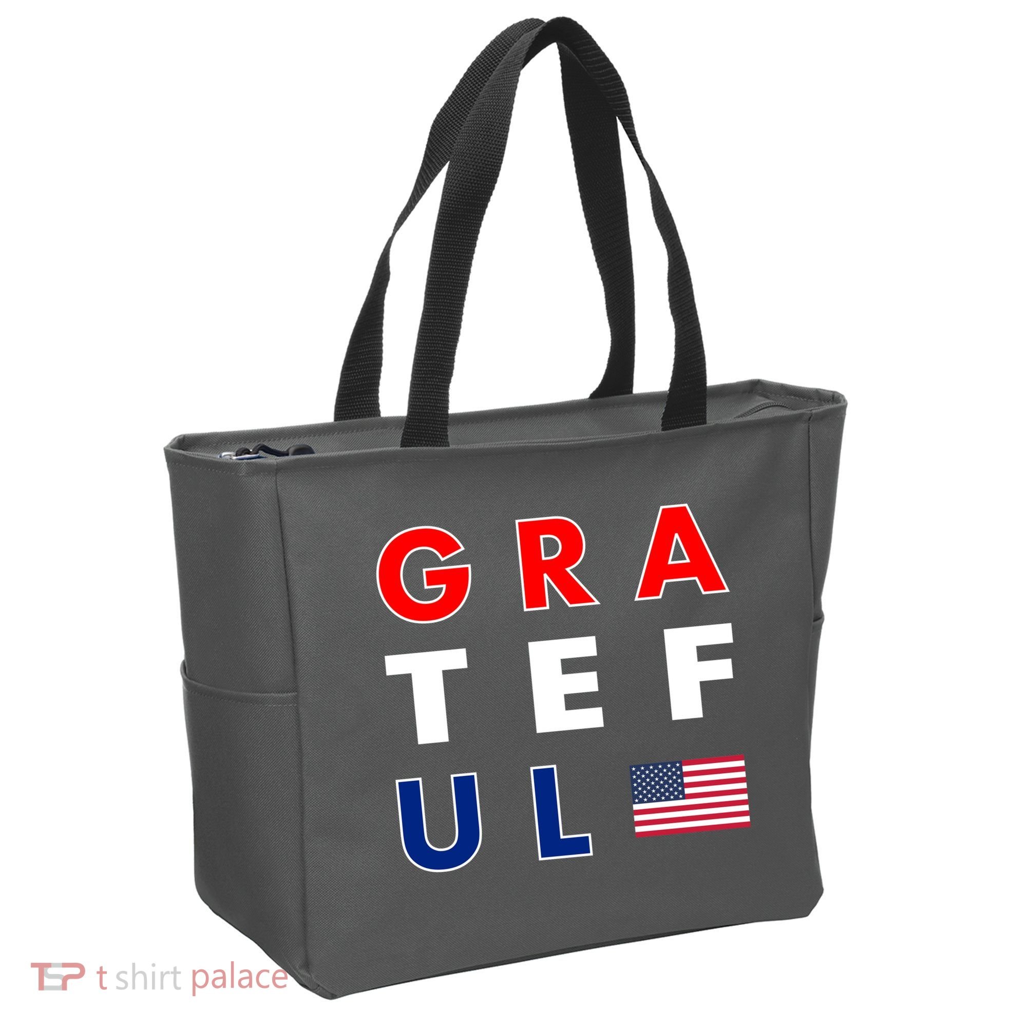 Grateful for America Tote Bag