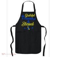 Grateful Thankful & Blessed Down Syndrome Apron thumb 0