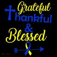 Grateful Thankful & Blessed Down Syndrome Coffee Mug thumb 5