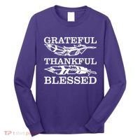 Grateful Thankful And Blessed Long Sleeve Shirt thumb 0