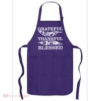 Grateful Thankful And Blessed Apron thumb 0