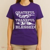 Grateful Thankful And Blessed T-Shirt thumb 4