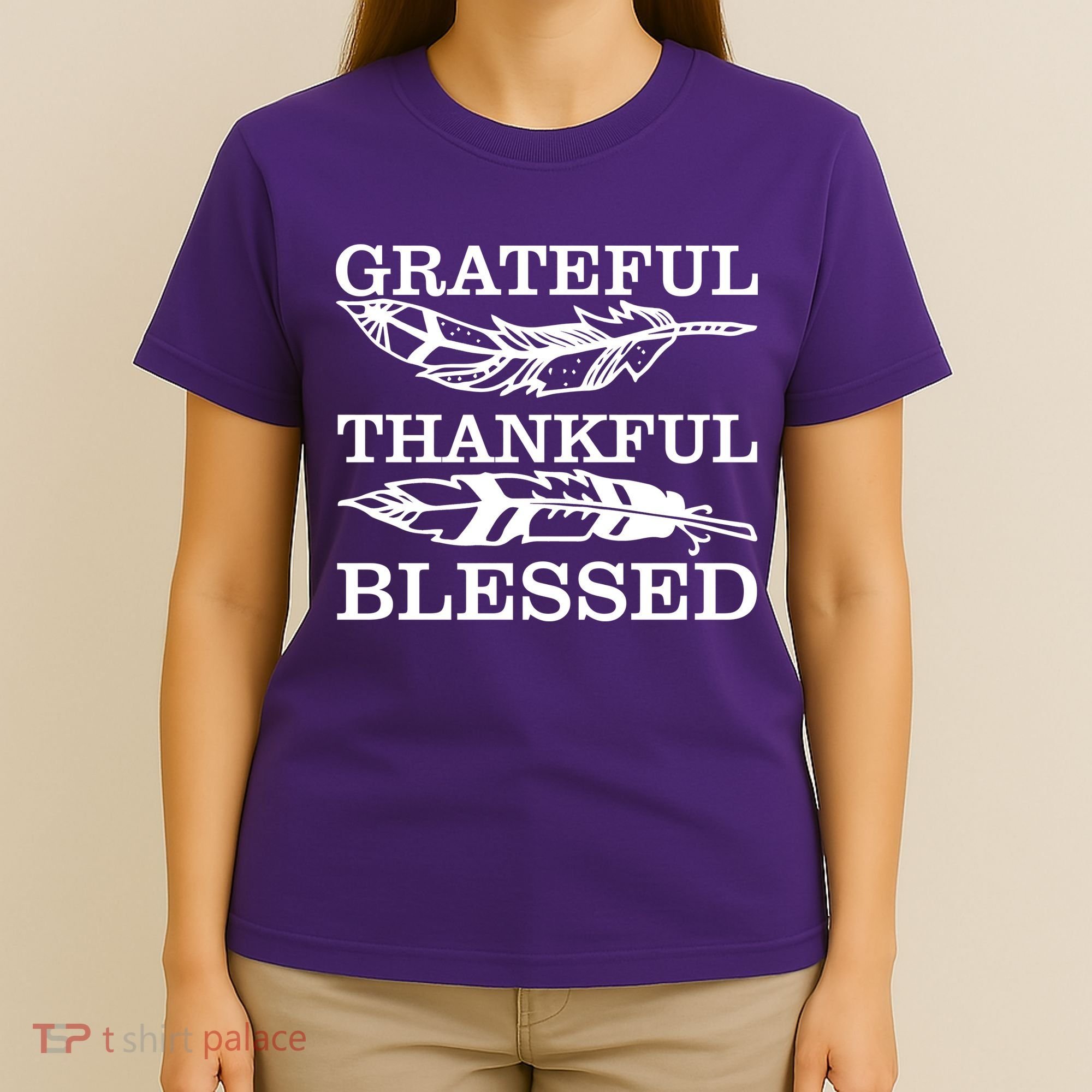 Grateful Thankful And Blessed T-Shirt