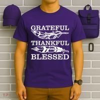 Grateful Thankful And Blessed T-Shirt thumb 6