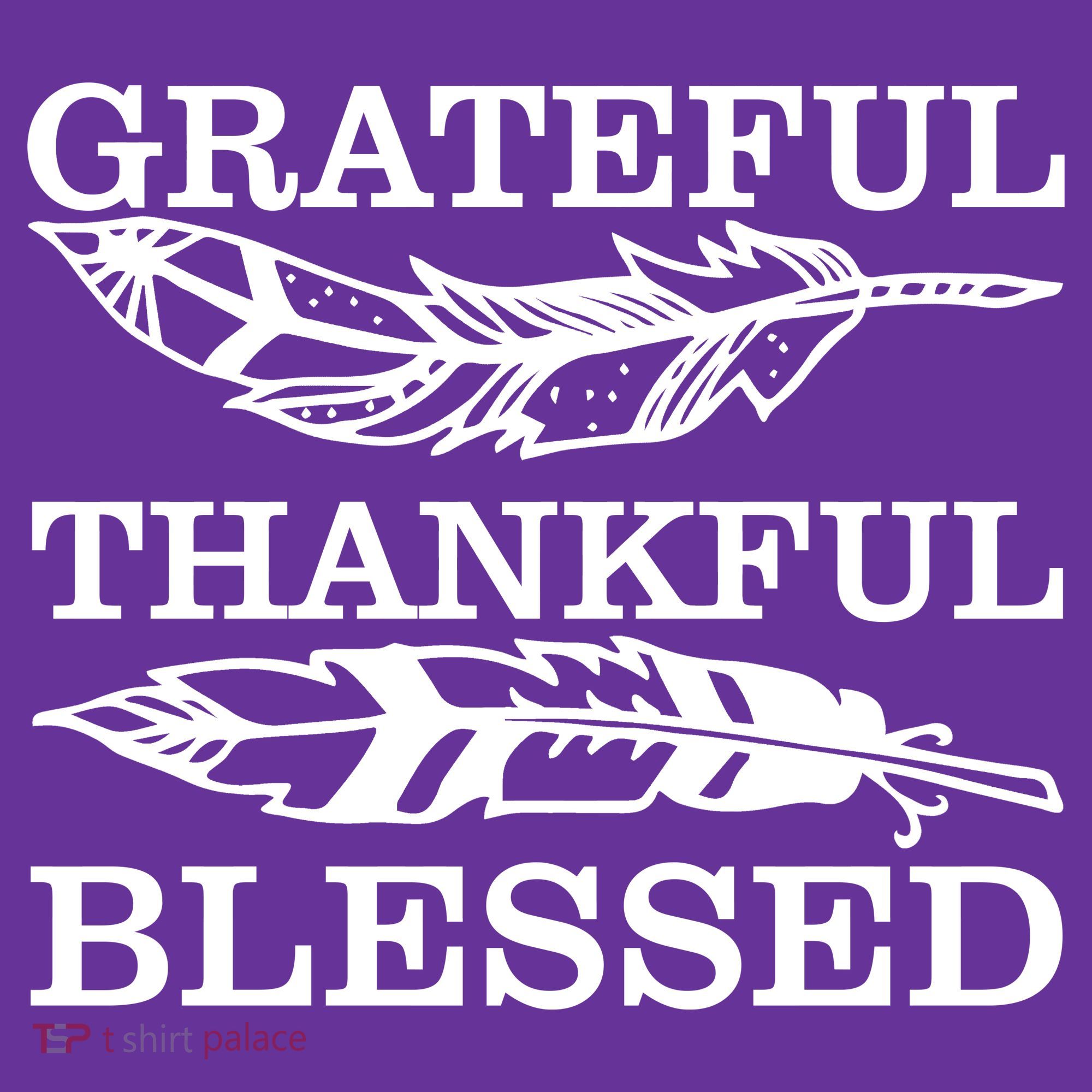 Grateful Thankful And Blessed Button