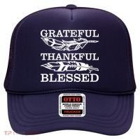 Grateful Thankful And Blessed Hat thumb 0