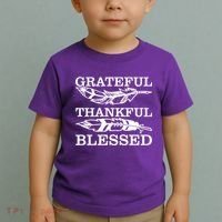 Grateful Thankful And Blessed Toddler T-Shirt thumb 2