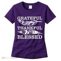 Grateful Thankful And Blessed Women's T-Shirt thumb 0