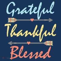 Grateful Thankful Blessed Colorful Thanksgiving Hat thumb 2