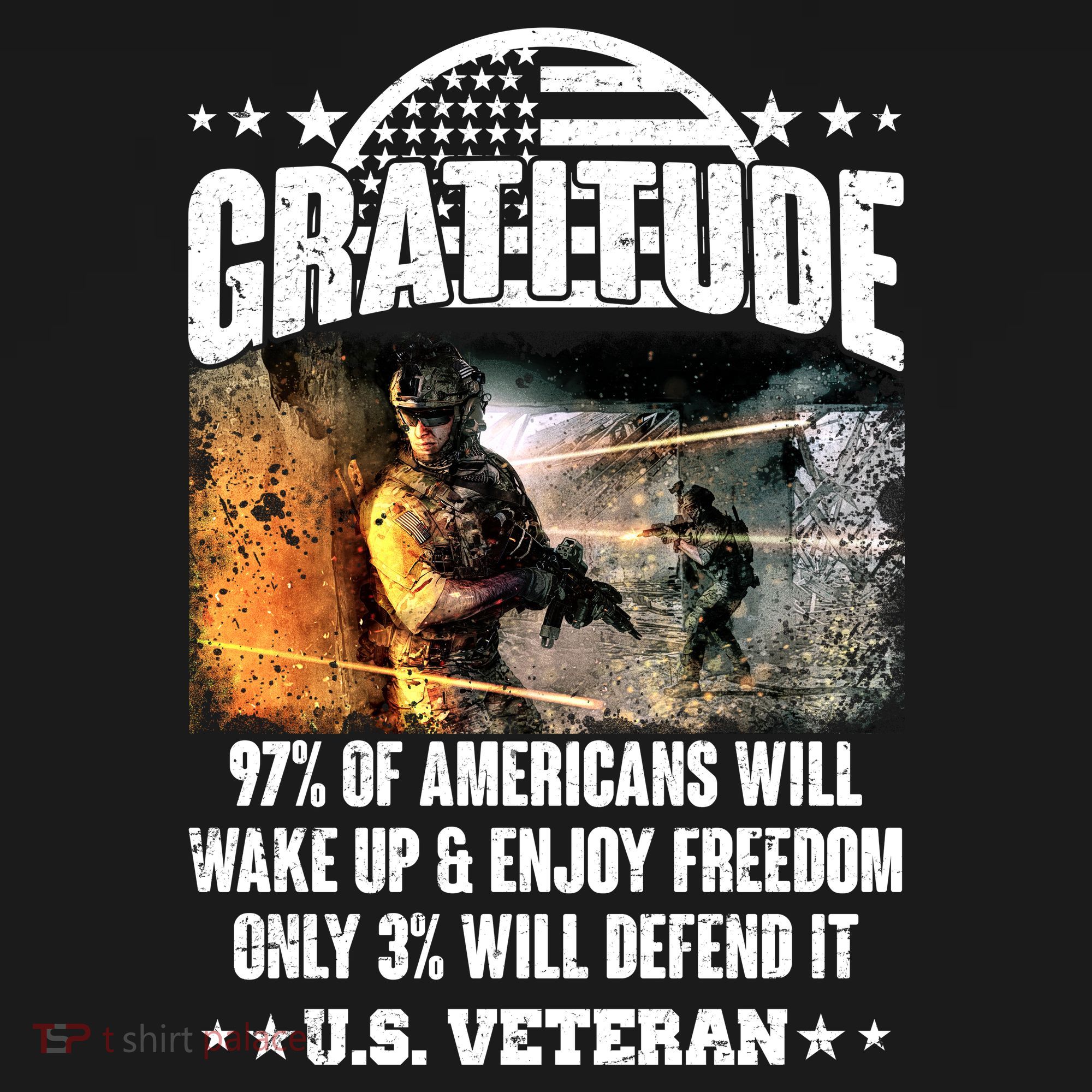 Gratitude United States of America U.S. Veteran Fact Women's Hoodie