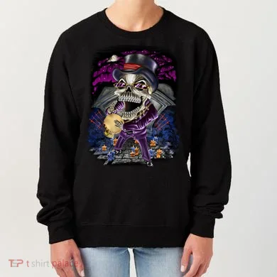 Graveyard Death Skull Women's Sweatshirt