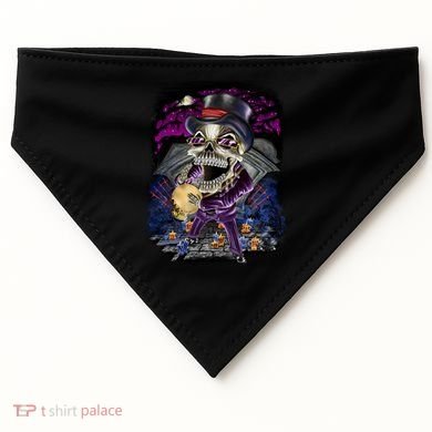 Graveyard Death Skull USA-Made Doggie Bandana