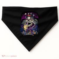 Graveyard Death Skull USA-Made Doggie Bandana thumb 0