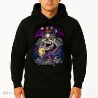 Graveyard Death Skull Hoodie thumb 2
