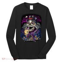 Graveyard Death Skull Long Sleeve Shirt thumb 0