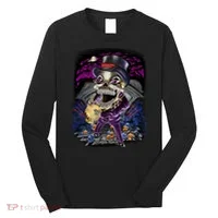 Graveyard Death Skull Long Sleeve Shirt thumb 0