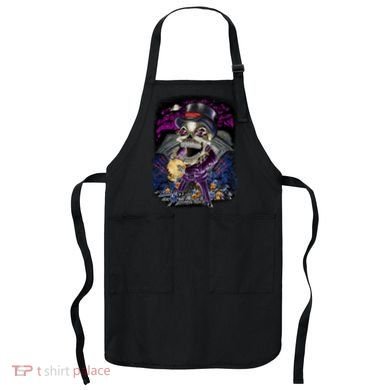 Graveyard Death Skull Apron