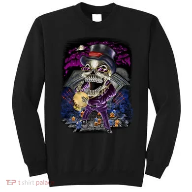 Graveyard Death Skull Sweatshirt