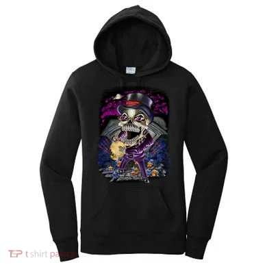 Graveyard Death Skull Women's Hoodie
