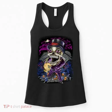 Graveyard Death Skull Women's Tank Top