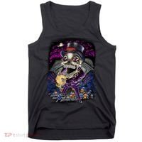 Graveyard Death Skull Tank Top thumb 0
