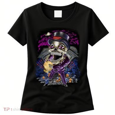 Graveyard Death Skull Women's T-Shirt