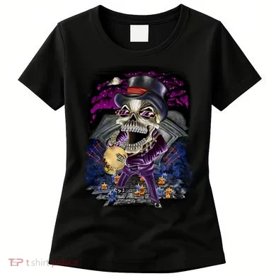 Graveyard Death Skull Women's T-Shirt