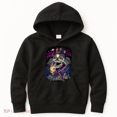 Graveyard Death Skull Kids Hoodie
