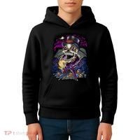 Graveyard Death Skull Kids Hoodie thumb 4