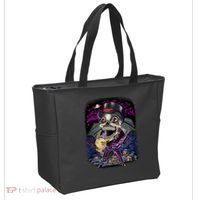 Graveyard Death Skull Tote Bag thumb 2