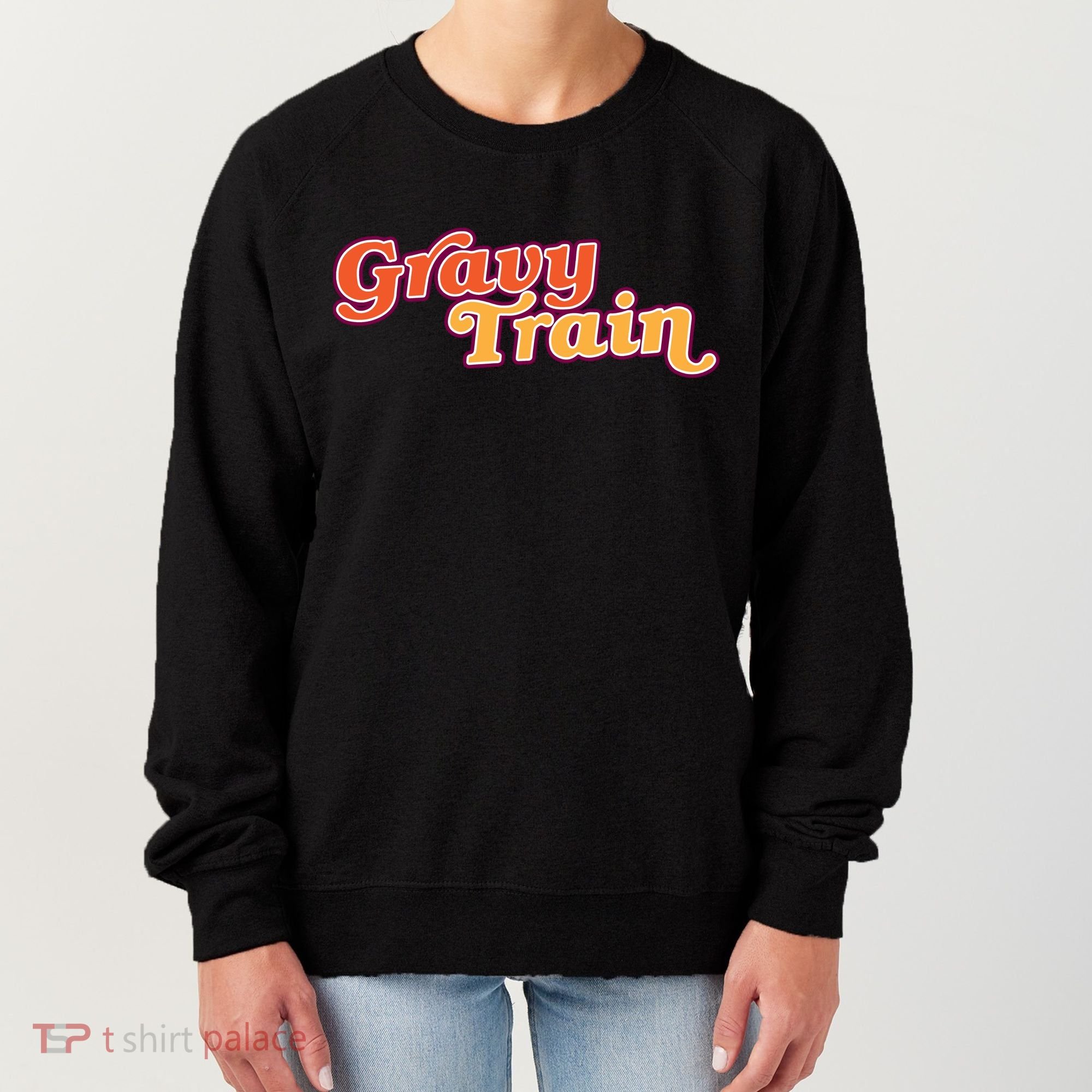 Gravy Train Retro Thanksgiving Women's Sweatshirt