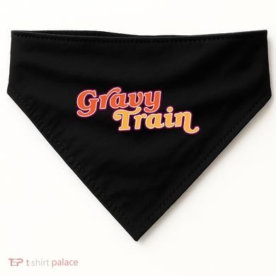 Gravy Train Retro Thanksgiving USA-Made Doggie Bandana
