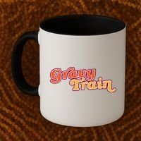 Gravy Train Retro Thanksgiving Coffee Mug thumb 2