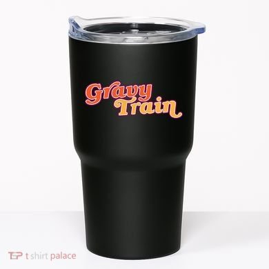 Gravy Train Retro Thanksgiving Tumbler