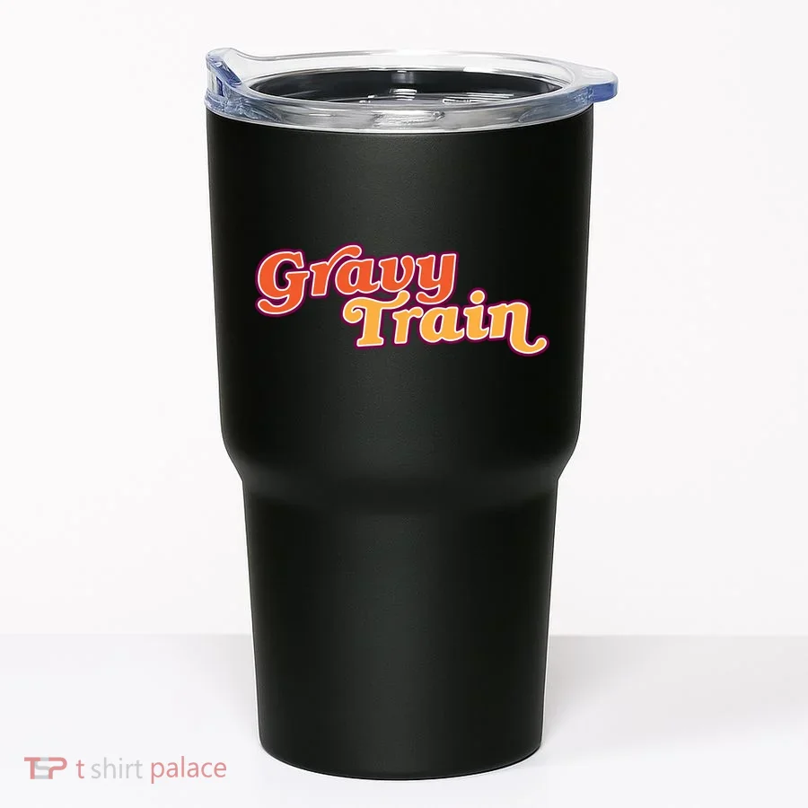 Gravy Train Retro Thanksgiving Tumbler
