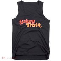 Gravy Train Retro Thanksgiving Tank Top thumb 0