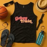 Gravy Train Retro Thanksgiving Tank Top thumb 4