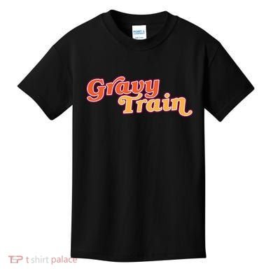 Gravy Train Retro Thanksgiving Kids T-Shirt