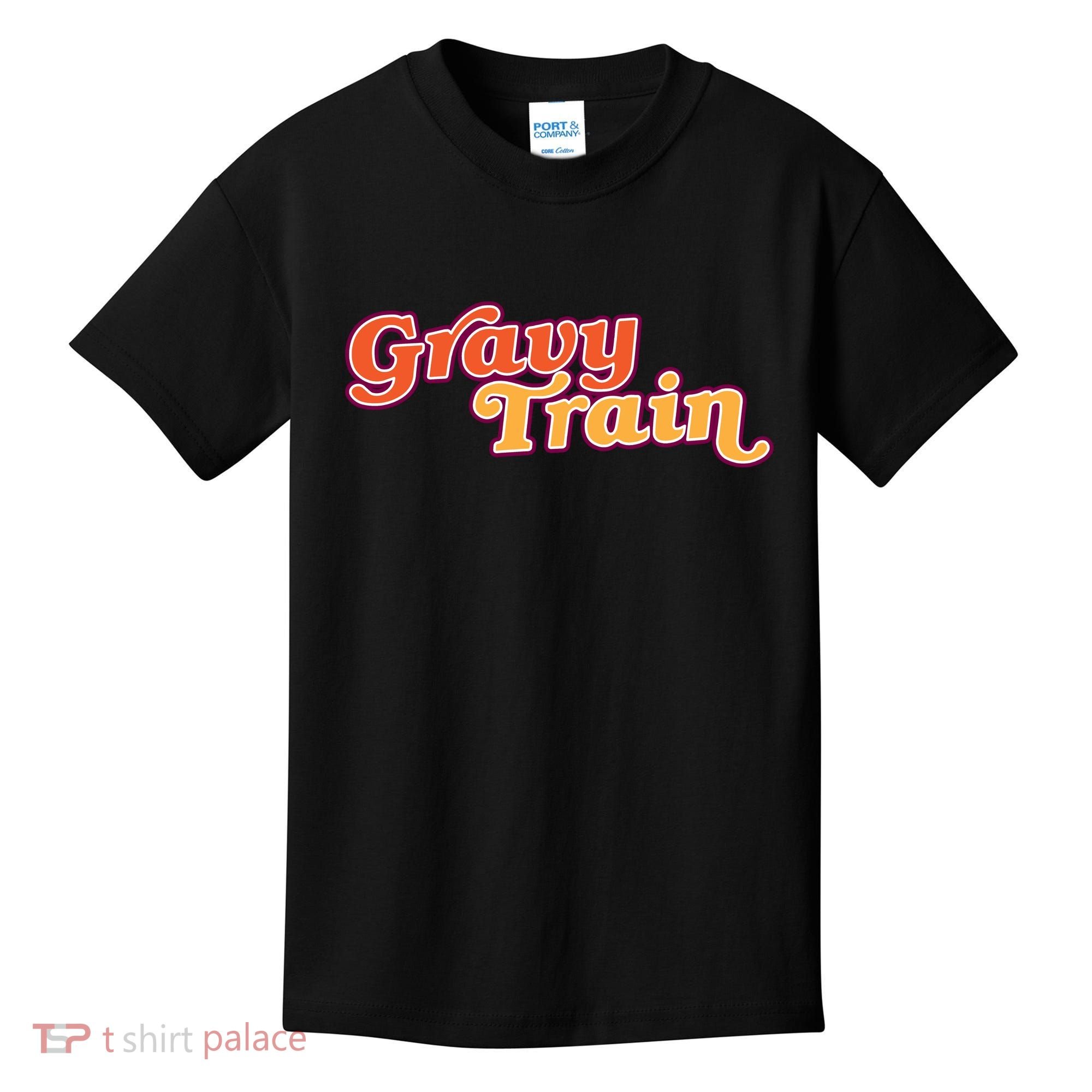 Gravy Train Retro Thanksgiving Kids T-Shirt