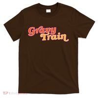 Gravy Train Retro Thanksgiving T-Shirt thumb 0