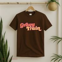 Gravy Train Retro Thanksgiving T-Shirt thumb 2