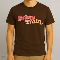 Gravy Train Retro Thanksgiving T-Shirt thumb 3