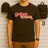 Gravy Train Retro Thanksgiving T-Shirt thumb 6