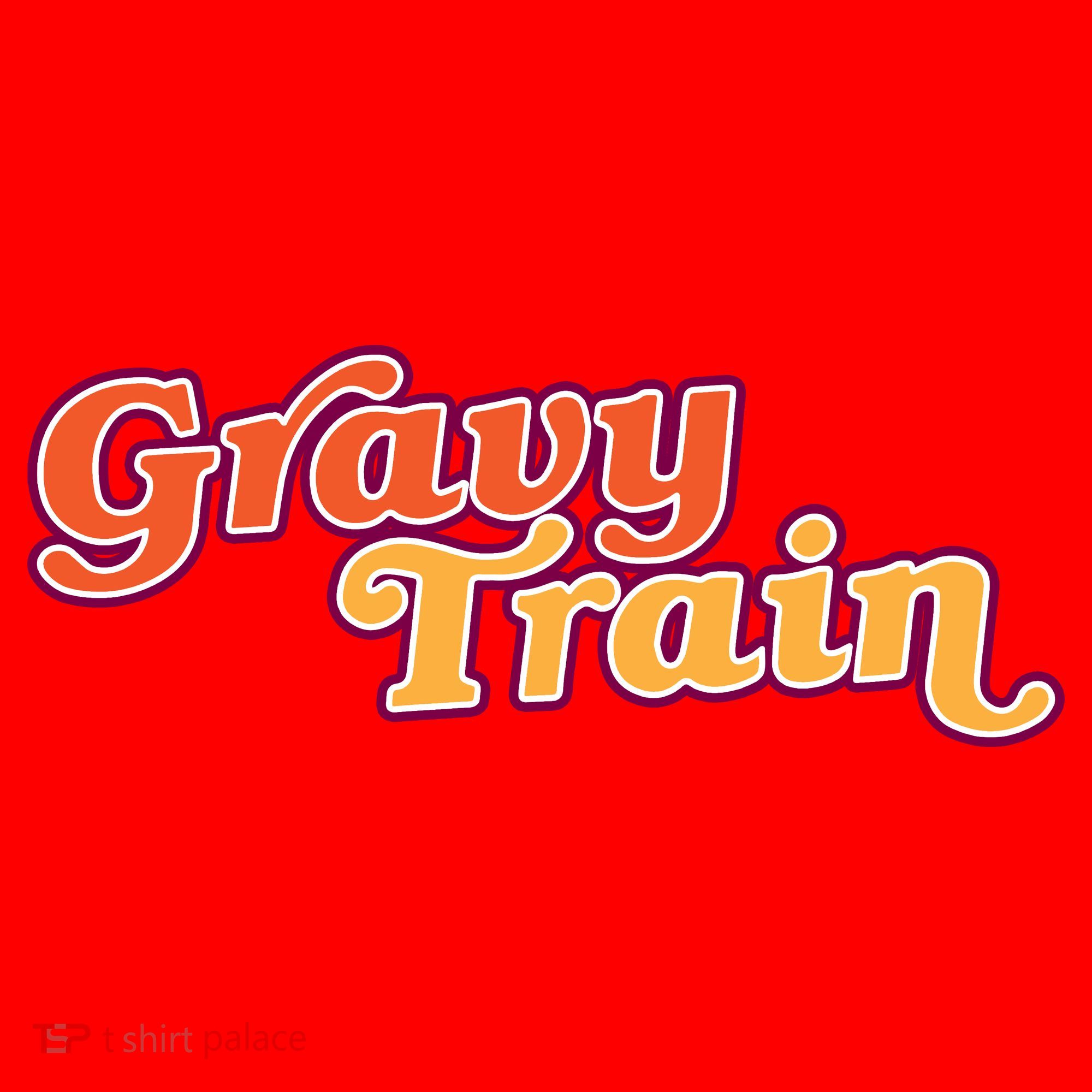 Gravy Train Retro Thanksgiving Santa Hat