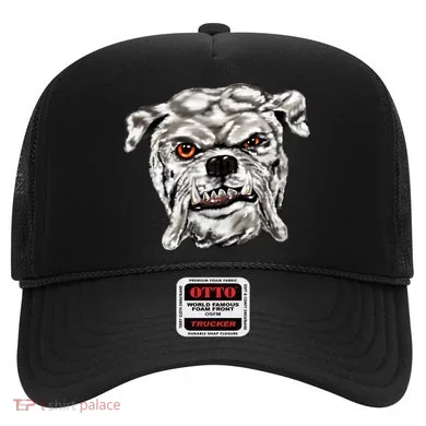 Gray Bulldog Hat