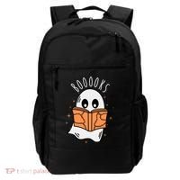 Ghost Reading Books Halloween Backpack thumb 0