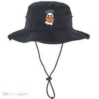 Ghost Reading Books Halloween Bucket Hat thumb 0