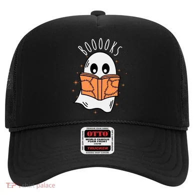 Ghost Reading Books Halloween Hat