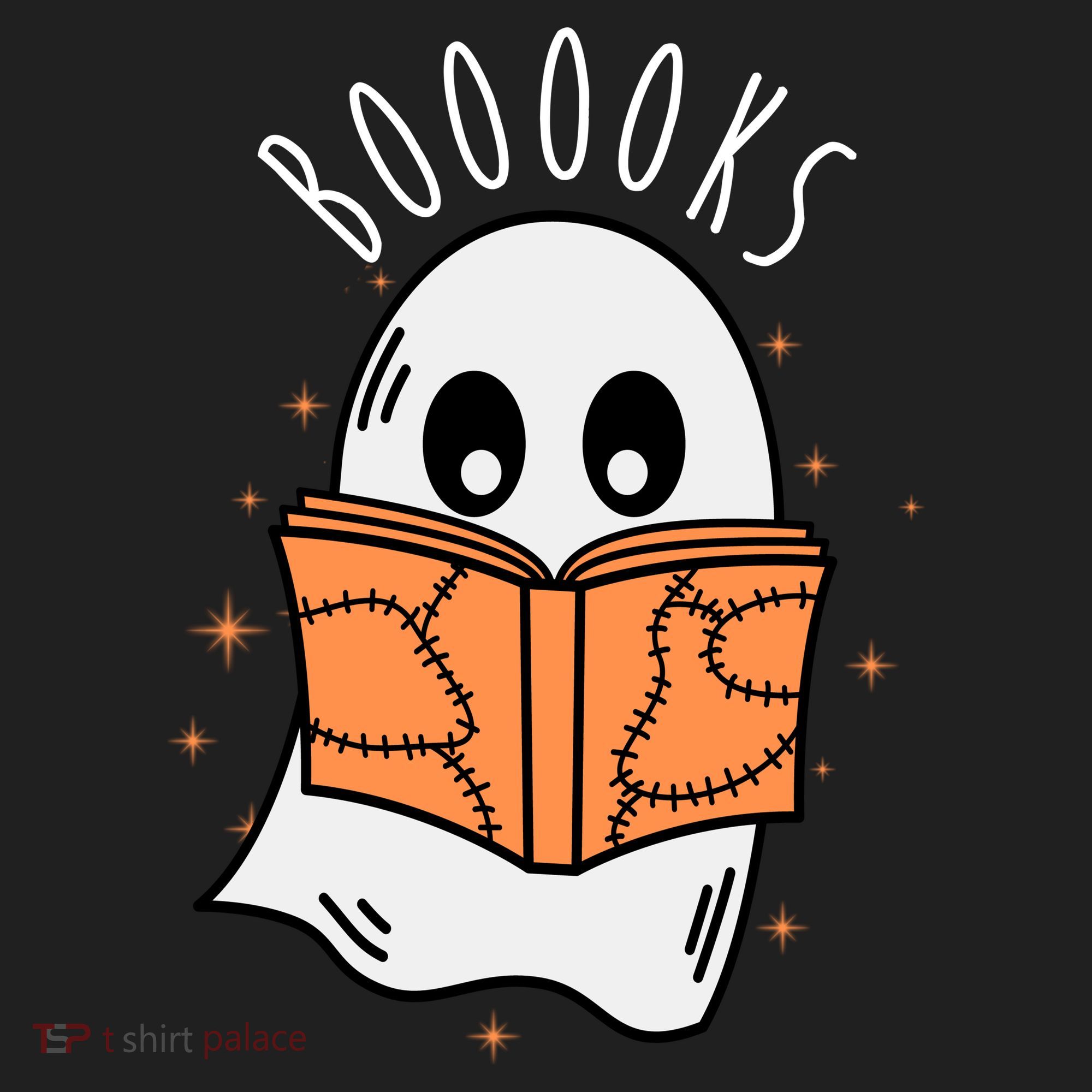 Ghost Reading Books Halloween Hat